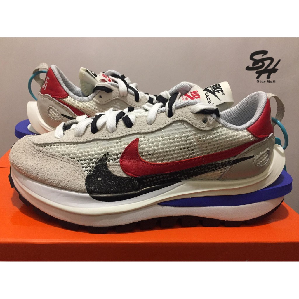 SACAI x NIKE VAPORWAFFLE 白紅藍 CV1363-100