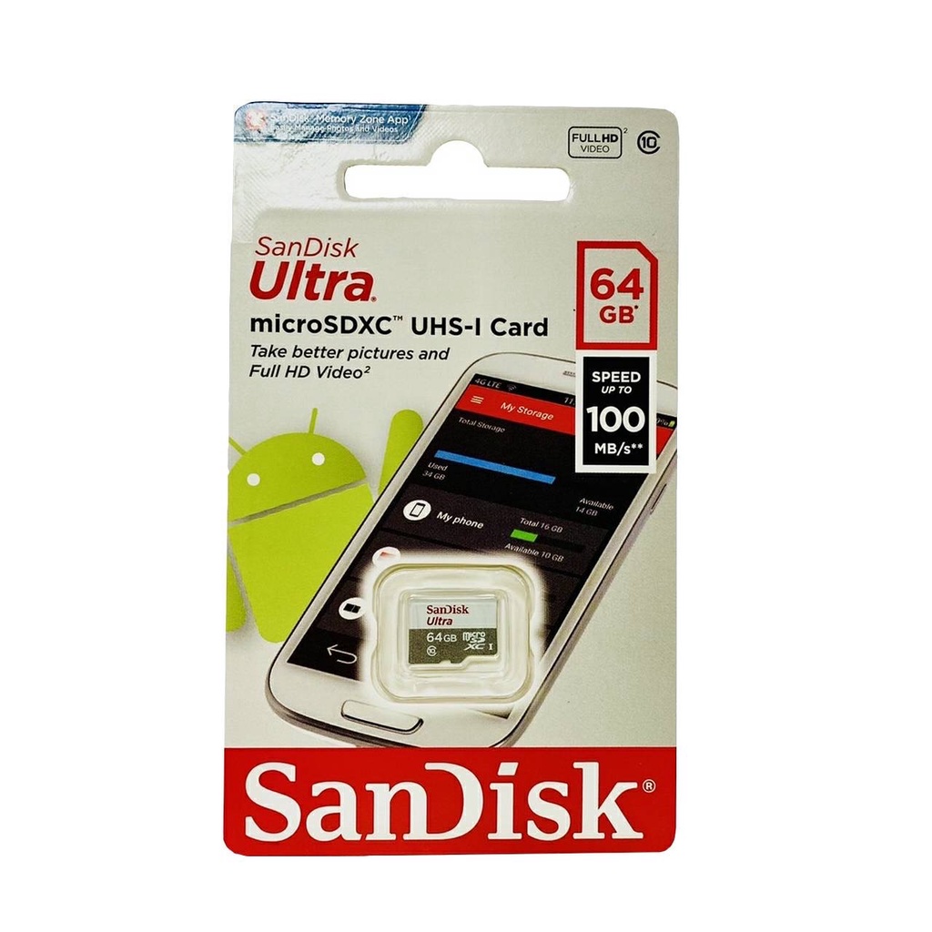 SANDISK 64GB  UHS1 高速記憶卡 適合監視器長期使用