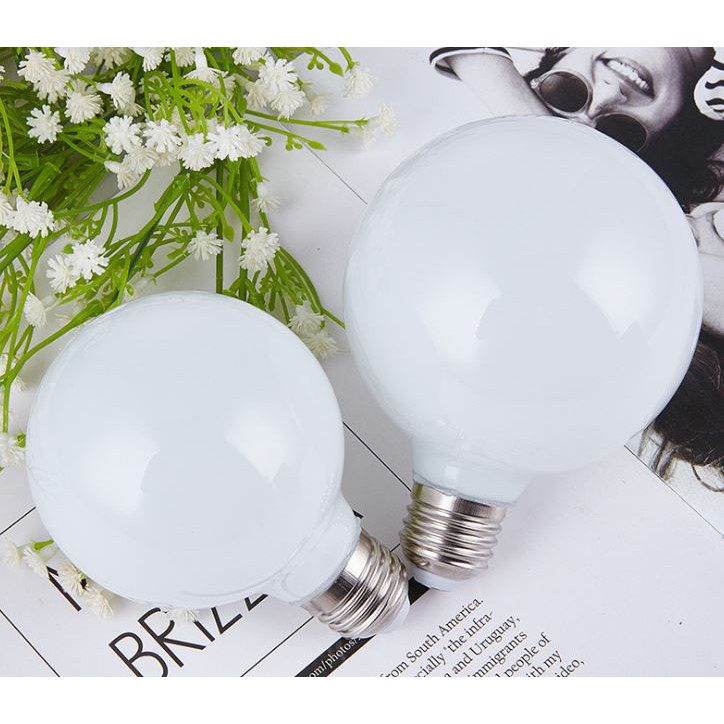 LED龍珠燈泡 G80 奶白色款 7W E27 化妝鏡燈泡