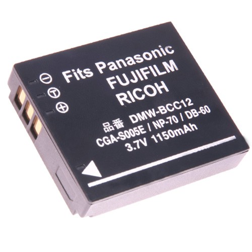Kamera 鋰電池 for Panasonic CGA-S005 / DMW-BCC12 現貨 廠商直送
