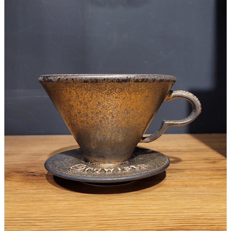 【多塔咖啡】Brewista Artisan 圖蘭朵高溫全瓷濾杯 黑曜金 錐形濾杯 流速順暢 / V60濾杯 1-2人份