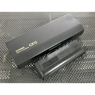 【音和樂器口琴專賣店】德國HOHNER CX-12 Black12孔半音階口琴，可徒手拆解、易保養