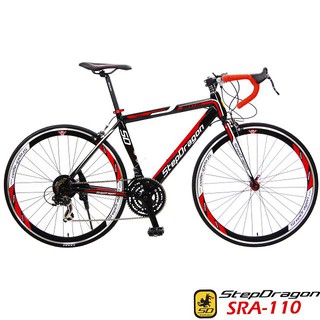 隨機贈送配件 ) 【StepDragon】SRA-110 風行者 日本Shimano 21速 鋁合金彎把公路車