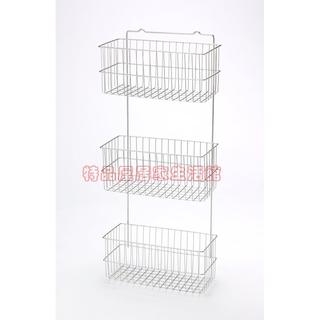 【特品屋】滿千免運 臺灣製造 不鏽鋼 三層 吊架 整理架 收納架 萬用架 置物架 置物籃 收納籃 白鐵收納架 K940