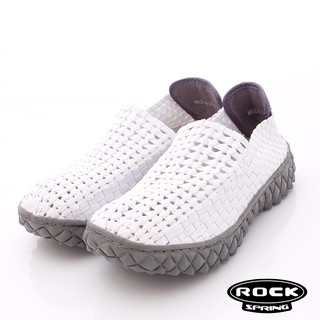 捷克rock原創手工編織鞋透氣輕量休閒鞋01fullbreat白(男段)44=28~28.5cm-零碼出清