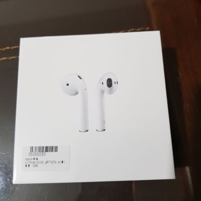 [公司貨]Apple AirPods (2019)藍芽耳機