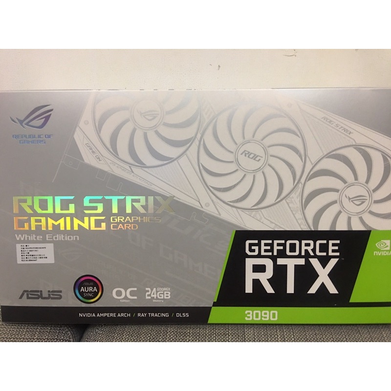 ASUS ROG-STRIX-RTX3090-O24G-WHITE