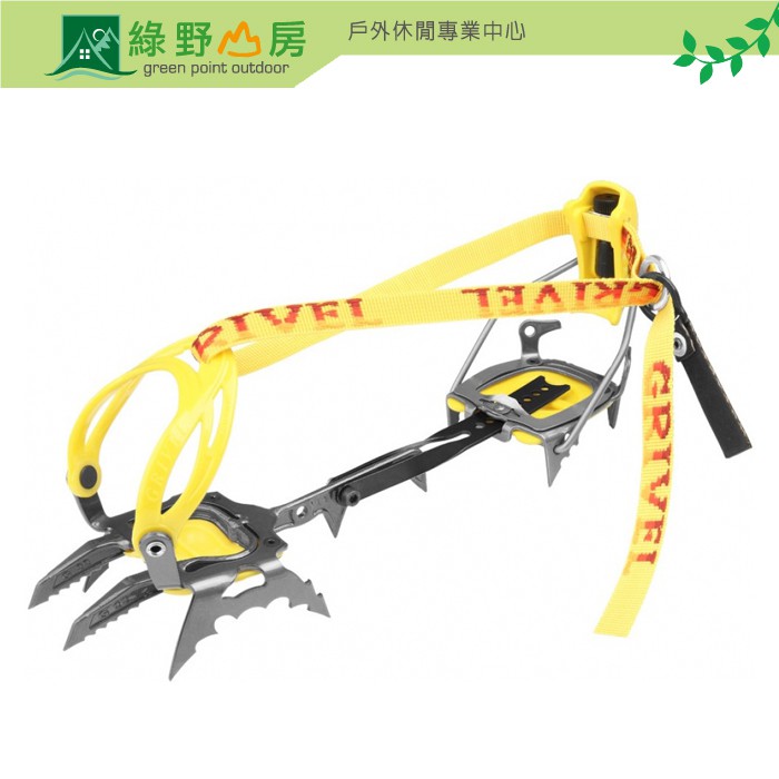 Grivel 冰爪 G22 NM Crampons 半快扣式冰爪 冰攀 12爪 RAG22A02 綠野山房