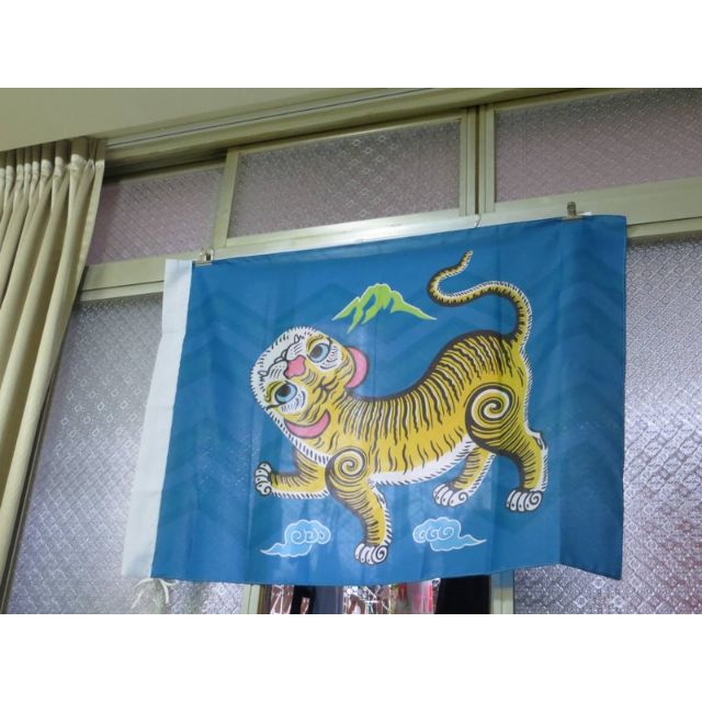 藍地黃虎旗艦藍地黃虎旗標準旗 蝦皮購物