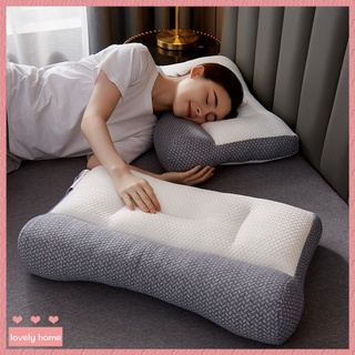 【Lovely home】枕頭護頸椎助睡眠睡覺專用一對傢用枕芯不塌陷修複富包護頸枕