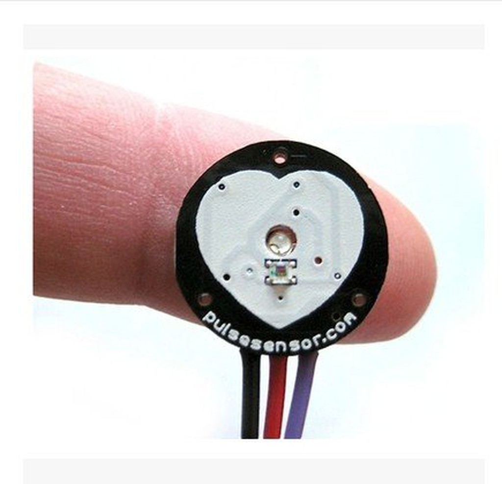 pulsesensor 脈搏 心率感測器 Arduino相容 生物模擬感測器感應器(A028)