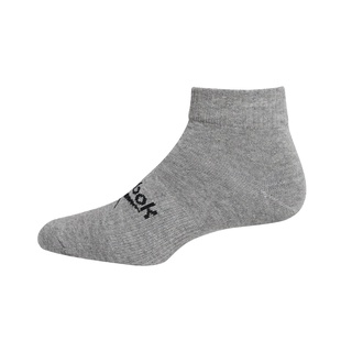 Reebok 襪子 ACT FO U Ankle Socks 男女款 灰 短襪 單雙入 基本款 【ACS】 GI0067