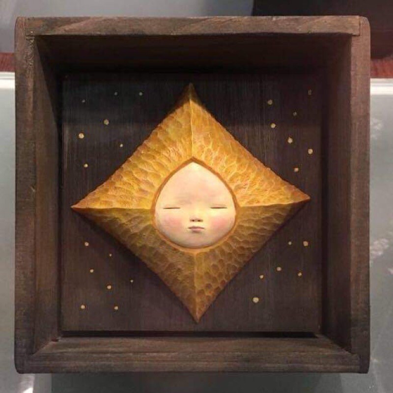 下標前先告知（現貨）中村萌  FIRST STAR 星星2018 14.4 x 14.4 x 6.5cm 限量160