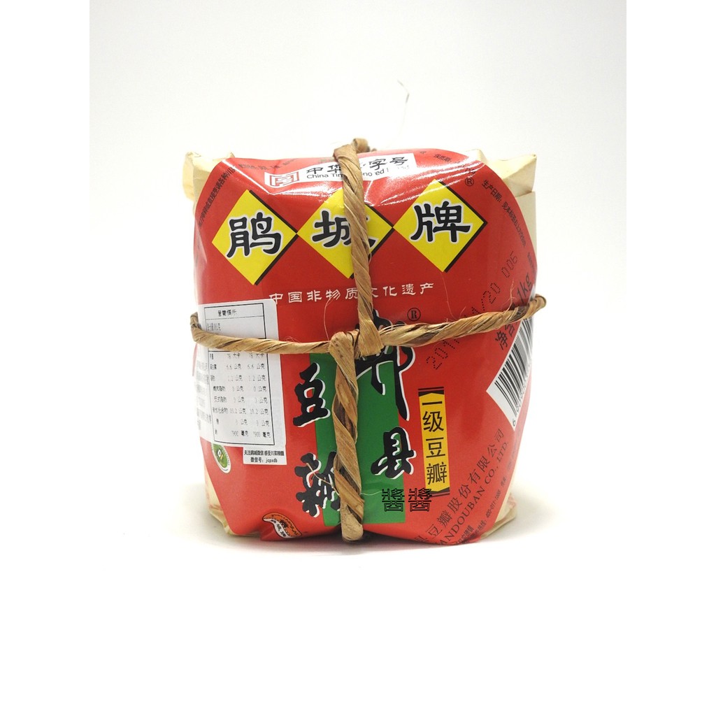 鵑城牌郫縣豆瓣醬1kg（川菜料理）x12包免運費