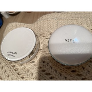 粉盒二手出清 60元 環保出清 iope/laneige