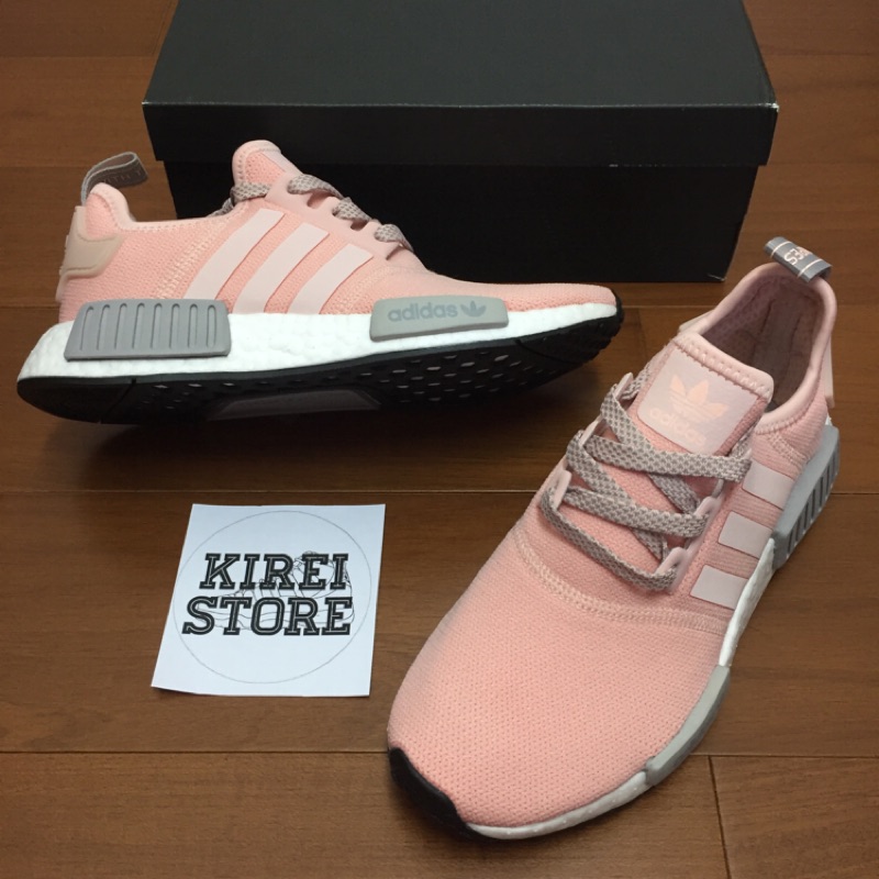 adidas NMD R1 Runner 粉灰 白粉 暖粉  Pink 限量鞋 慢跑鞋 休閒鞋 全新公司貨 BY3059