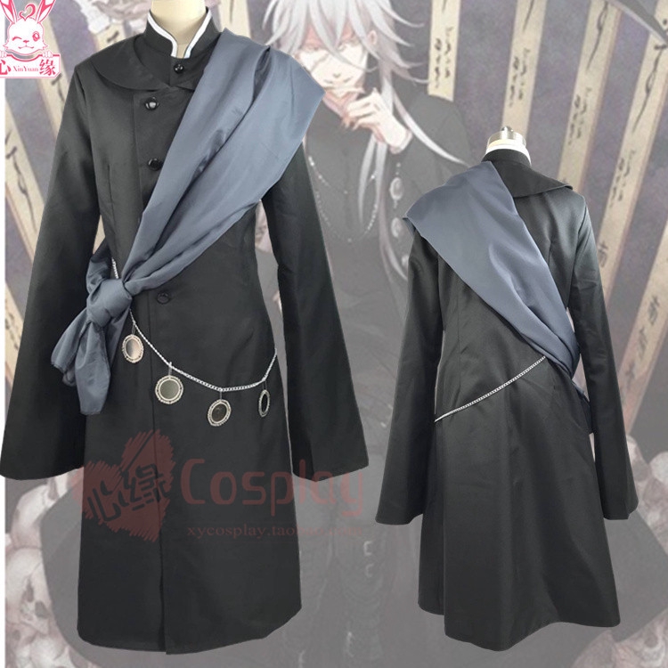 Cosplay黑執事葬儀屋喪儀人cosplay服裝帽 蝦皮購物