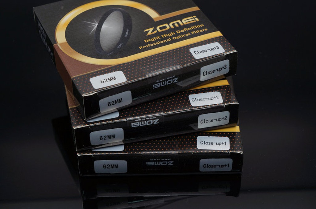 零距離-Zomei 62mm Close Up +1+2+3 套裝組合轉接近攝鏡,體驗Macro XPRO