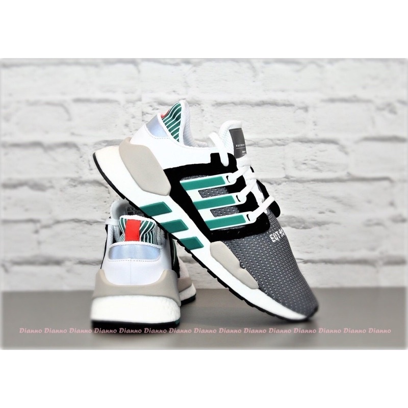 Adidas EQT Support 91/18 US9.5 灰白綠