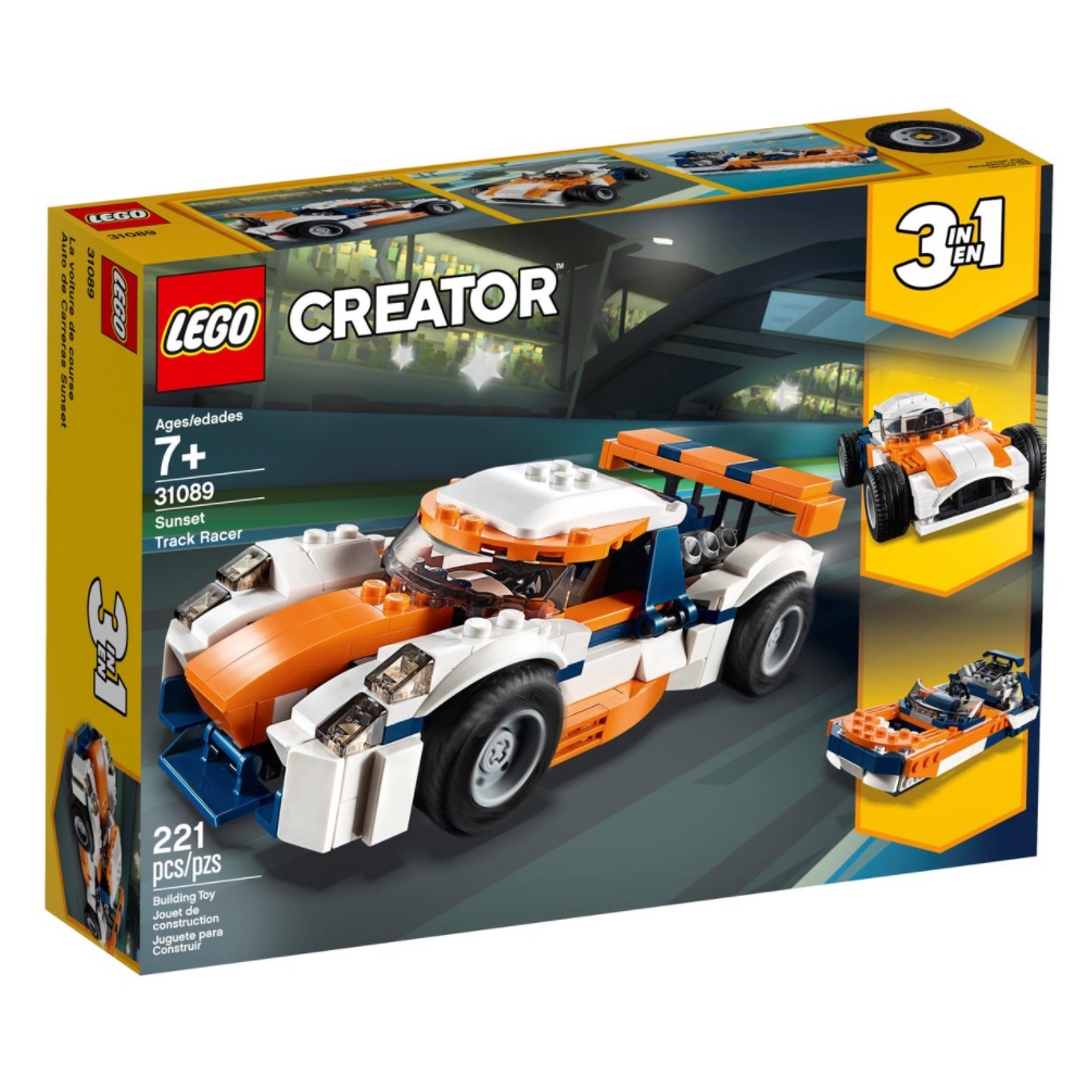 &lt;屏東自遊玩&gt; 樂高 LEGO 31089 CREATOR 三合一系列 日落賽車 現貨