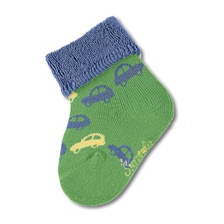 【STERNTALER.】德國 厚底寶寶襪子-汽車綠(6cm) C-8301611-256