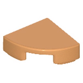 LEGO 樂高 零件 25269 牛奶糖色 1x1 1/4 圓弧 平滑板 平滑磚 6248536