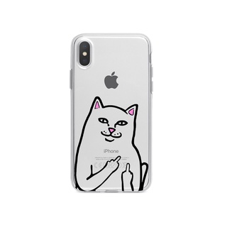 賤貓中指貓ripndip美潮聯名小米10滑板IPhone7/8p/X/XS/11手機殼
