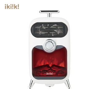 ikiiki伊崎 模擬爐火陶瓷電暖器 IK-HT5202 廠商直送