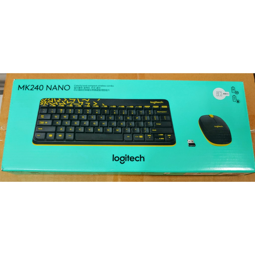 MK240 NANO羅技無線鍵盤