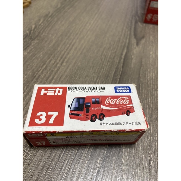 Tomica No.37 COCA-COLA EVENT CAR