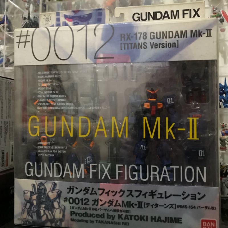 Gff gundam 0012 鋼彈mk2 迪坦斯