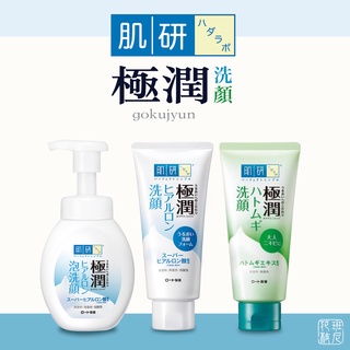 [班尼花枝] 樂敦 肌研 極潤 玻尿酸 保濕 洗面乳 / 泡洗顏 / 薏仁精華 健康深層清潔 洗面乳