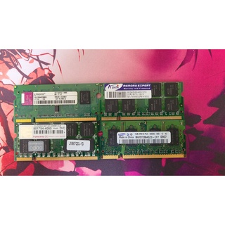 DDR2 1GB 筆記型電腦記憶體，中古良品