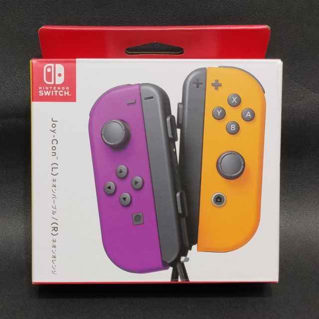 任天堂 Switch joycon 控制器 紫橘 台灣公司貨 joy con