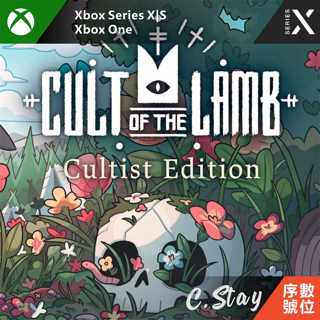 XBOX 咩咩啟示錄 邪恶信徒版 CultOf The Lamb 進擊羔羊傳說 中文版 ONE Series X S遊戲