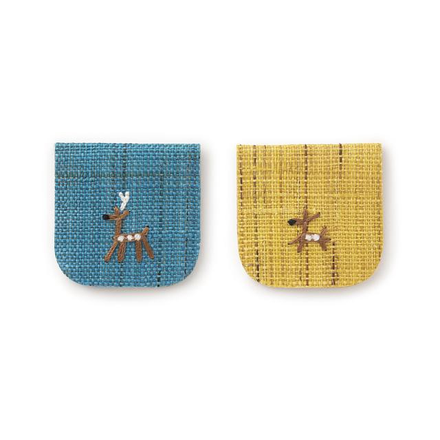 中川政七商店 Magnet Bookmark/ Deer/ Blue+Yellow eslite誠品