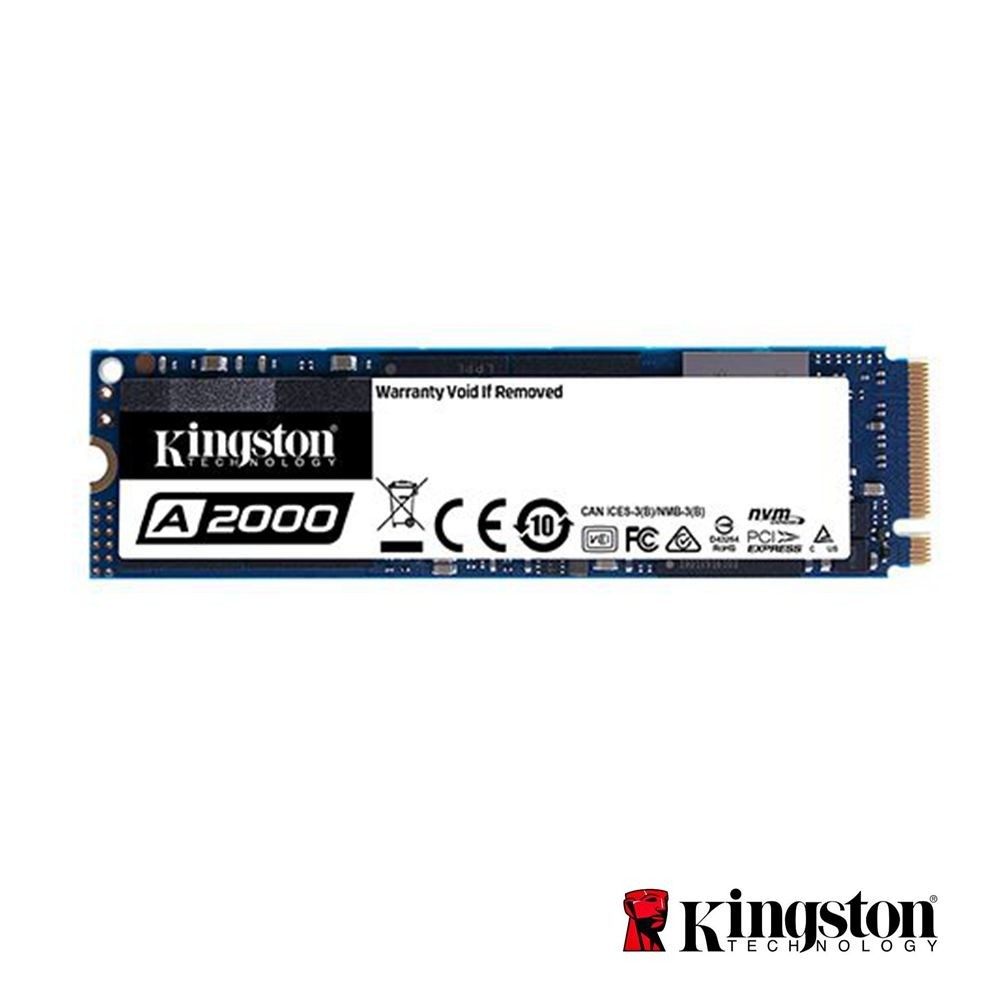 SSD 500G 金士頓 A2000 NVMe M.2 PCIE 固態硬碟 免運