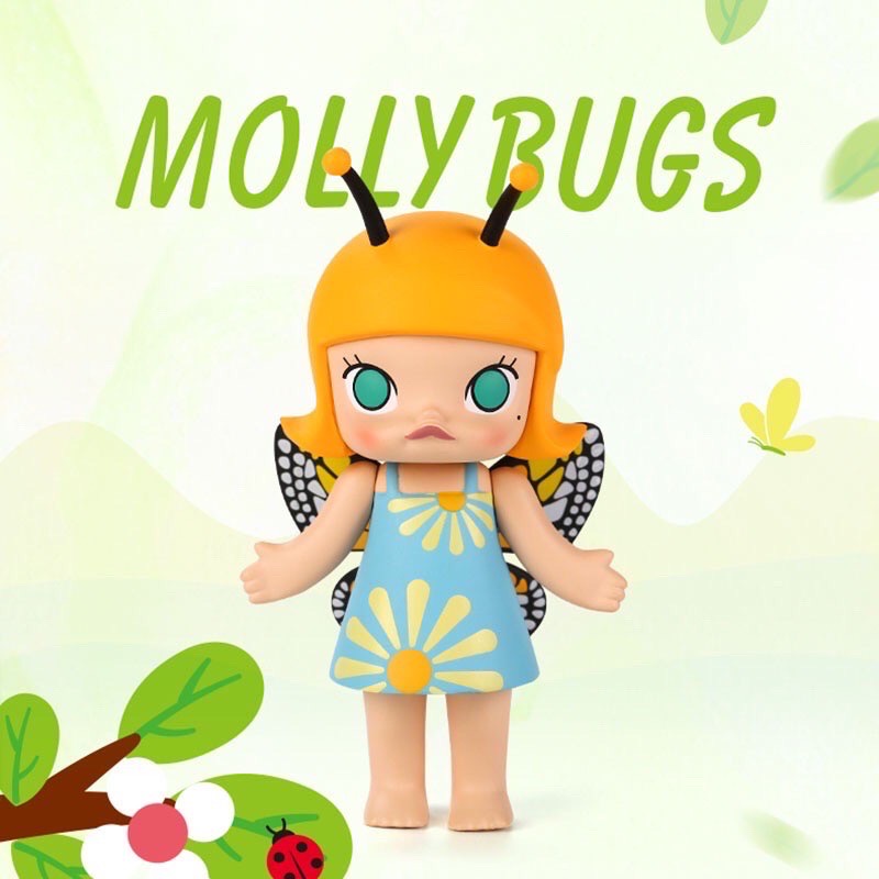 🔥現貨熱賣中🔥 POP MART 泡泡瑪特 盲盒 molly Bugs 苿莉 昆蟲系列 甲蟲 大自然