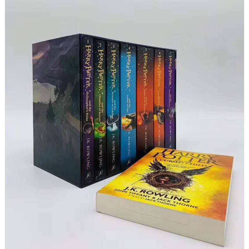 🔥哈利波特Harry Potter 8 books🔥無刪減內容。原文書，超推，1~7+1＝8冊，買七送一，請把握機會！