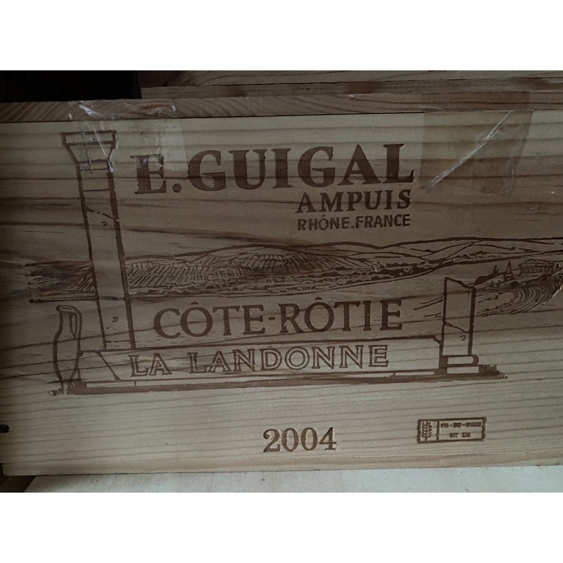 （二手）（限自取）法國紅酒空木箱 可收納 種植植物 隨機出貨