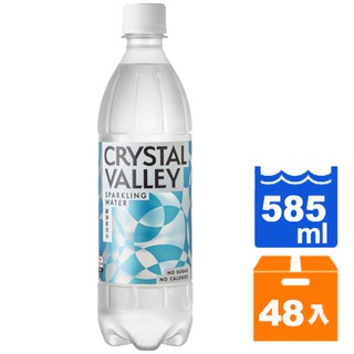 金車礦沛氣泡水585ml (24入)x2箱【康鄰超市】