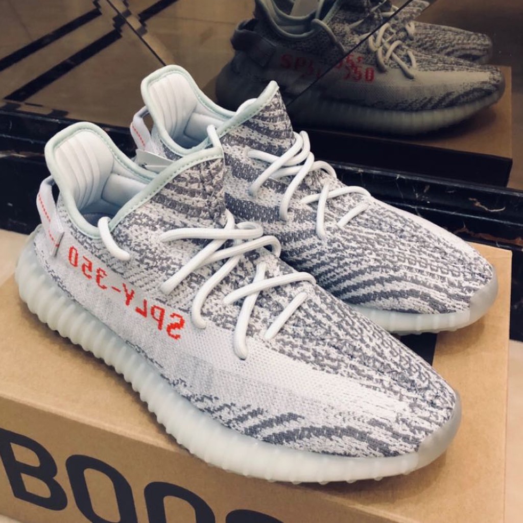 全新僅存 us9 Adidas Yeezy 350 v2 冰藍 台灣公司貨 灰橘 黑天使 全反光 500 700 750