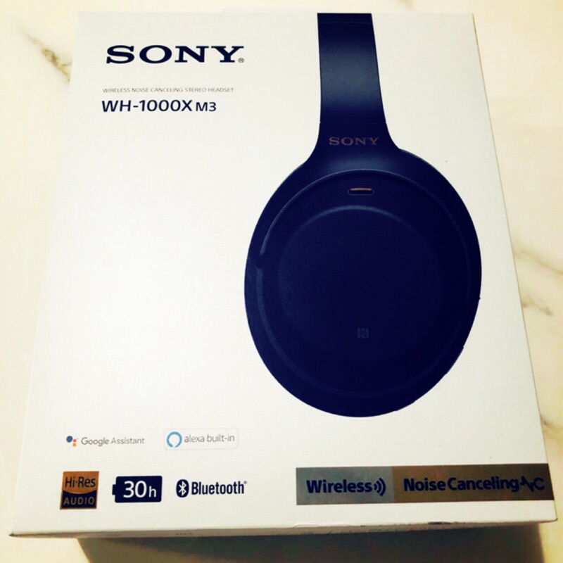 SONY WH-1000XM3 台灣公司貨 附發票 二年保固