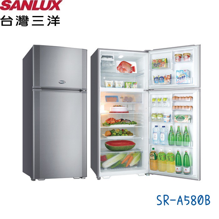三洋SANLUX 冰箱 SR-A580B 定頻 二門 580公升