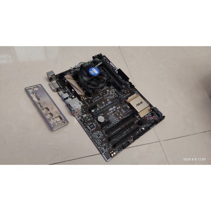 賣主機板一片含擋版 ASUS 華碩 z170 Z170-P D3 1151 DDR3 電競主機板