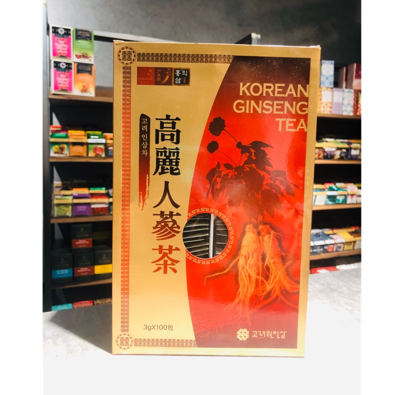 世界GO 韓國高麗人蔘茶 3gX1包單包販售