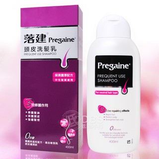 Pregaine 落建 頭皮洗髮乳 400ml 保濕豐厚配方 (中性髮質適用) 落健洗髮精