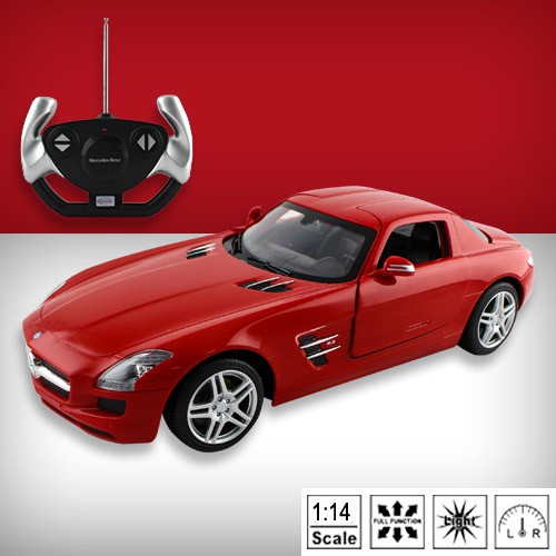 【瑪琍歐玩具】1:14 Mercedes Benz SLS AMG 遙控車 賓士超跑/47600