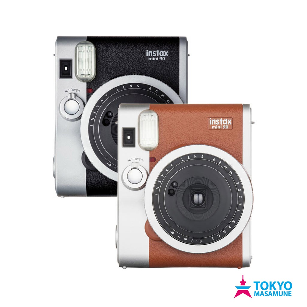 富士 Fujifilm instax mini90 拍立得 相機 公司貨 棕色 皮革質感