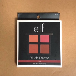 🇺🇸美國[elf] 四色腮紅盤 blush palette #dark